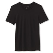 ノンストレス Tシャツ Non Stress TEE DA79100 ブラック(K) Lサイズ [フィットネスシャツ レディース]