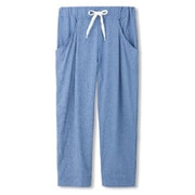 ハイウエストイージークロップ M DB [レディース フィットネス・ロングパンツ]