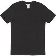 リブドライ ショートスリーブVネック SHORT SLEEVE V-NECK MX18113 (K)ブラック Lサイズ [アウトドア カットソー メンズ]