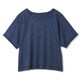 HEATHER LIGHTワイドトップ M UD [レディース フィットネス・シャツ]