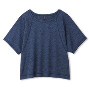 HEATHER LIGHTワイドトップ L UD [レディース フィットネス・シャツ]