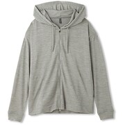 HEATHER LIGHTフーディ L Z [レディース フィットネス・シャツ]