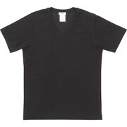 エアコンフォート ショートスリーブVネック SHORT SLEEVE V-NECK MX18133 (K)ブラック Lサイズ [アウトドア カットソー メンズ]