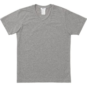 SHORT SLEEVE V-NECK MX18133 Z_ミックスグレー Sサイズ [アウトドア カットソー メンズ]