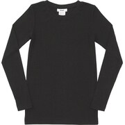 リブドライ ロングスリーブクルー LONG SLEEVE CREW MW18162 (K)ブラック Sサイズ [アウトドア カットソー レディース]
