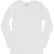 リブドライ ロングスリーブクルー LONG SLEEVE CREW MW18162 (W)ホワイト Lサイズ [アウトドア カットソー レディース]
