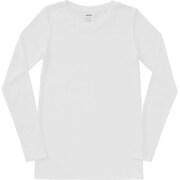 リブドライ ロングスリーブクルー LONG SLEEVE CREW MW18162 (W)ホワイト Sサイズ [アウトドア カットソー レディース]