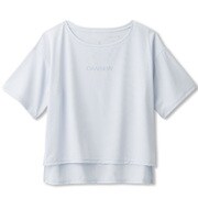 ALPHADRYクロップT M FR [レディース フィットネス・シャツ]