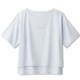 ALPHADRYクロップT L FR [レディース フィットネス・シャツ]