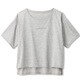 ALPHADRYクロップT M Z [レディース フィットネス・シャツ]
