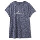 COLOR HEATHERフレンチT L DN [フィットネス・シャツ レディース]