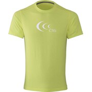アルファドライビッグロゴティー（MENS） 3F48105 S LY [ランニング 半袖シャツ メンズ]