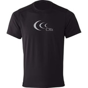 アルファドライビッグロゴティー（MENS） 3F48105 （K）ブラック Lサイズ [ランニング 半袖シャツ メンズ]