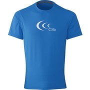 アルファドライビッグロゴティー（MENS） 3F48105 L AB [ランニング 半袖シャツ メンズ]