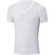 クーリング Vネックハーフスリーブ Cooling V-Neck Half Sleeves(MENS) 3F08112 (W)ホワイト Lサイズ [コンディショニングウェア 半袖シャツ メンズ]