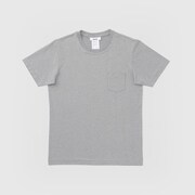 SHORT SLEEVE POCKET CREW M Z ミックスグレー [アウトドア カットソー]