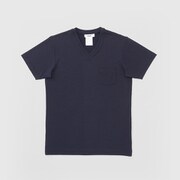 SHORT SLEEVE POCKET V-NECK MX16104 N_ネイビー Sサイズ [アウトドア カットソー メンズ]