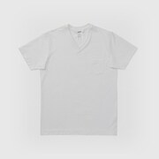 SHORT SLEEVE POCKET V-NECK MX16104 W_ホワイト Lサイズ [アウトドア カットソー メンズ]