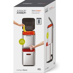 Joseph Josephトーテムコンパクト40Lグラファイト Amazon.com: Joseph Joseph Intelligent Totem Compact Waste