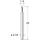 K1014 [リューター 精密加工用超硬カッター]