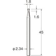 K1118 [リューター 精密加工用超硬カッター]