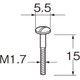 M1321 [リューター M1201・M1301用ネジ 幅厚工具用]