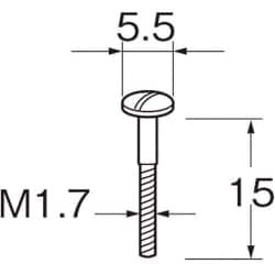 M1321 [リューター M1201・M1301用ネジ 幅厚工具用]