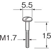 M1321 [リューター M1201・M1301用ネジ 幅厚工具用]