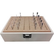 N0034 [リューター 機械研削用ボラゾン砥石セット<インターナル研削用>]