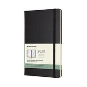 ウィークリーダイアリー ハードカバー ブラック Large DHB12WN3Y20