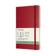 ウィークリーダイアリー ハードカバー スカーレッドレッド Large DHF212WN3Y20