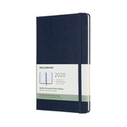 ウィークリーダイアリー ホリゾンタル ハードカバー サファイアブルー Large DHB2012WH3Y20