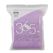 プラス  マイクロファイバータオル バス パープル MT-24365