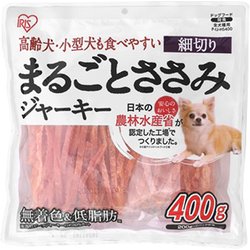 まるごとささみジャーキー細切り P-IJ-HS400 [犬用おやつ 400g 間食 全犬種用]