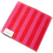 カクシライタ ミニタオル 30×30 レッド/ピンク 67381-334