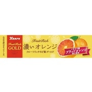 フルーツリッチのど飴gOLD濃いオレンジ 11粒