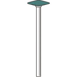 R1042 [リューター 軸付シリコンゴム砥石]