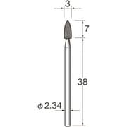R1111 [リューター 軸付シリコンゴム砥石]