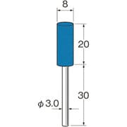 R2132 [リューター 軸付セラミックゴム砥石(金属研磨用)]