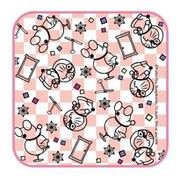 ドラえもん 切り絵シリーズ ガーゼミニタオル B ピンク [キャラクターグッズ]