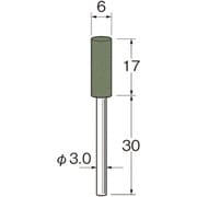 R4971 [リューター 軸付ダイヤモンドラビン砥石(金属研磨用)]