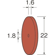 R5112 [リューター ホイール型シリコンゴム砥石]