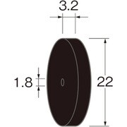 R5121 [リューター ホイール型シリコンゴム砥石]