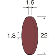 R5211 [リューター ホイール型シリコンゴム砥石]