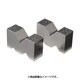 RKN 鋳鉄製VブロックA形 全長50mm×V幅20mm 2個1セット RCV-A50