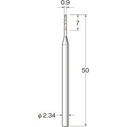 リューター ツイストドリル(ハイスピード鋼) T1009