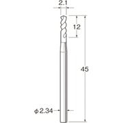 リューター ツイストドリル(スチール鋼) T2021