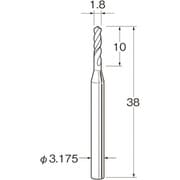 T3018 [リューター ツイストドリル(超硬合金)]