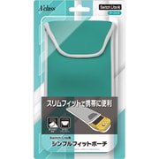 SASP-0540 [Switch Lite用 シンプルフィットポーチ ターコイズ]