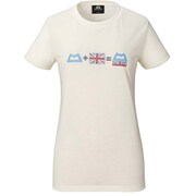 Ws Double Face Tee - OLD LOGO 422792 I09 アイボリー Sサイズ [アウトドア カットソー レディース]